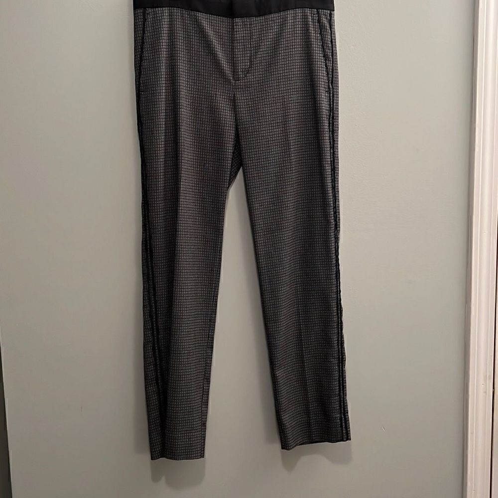 Banana Republic Women's Mid-Rise Print Chino Pants